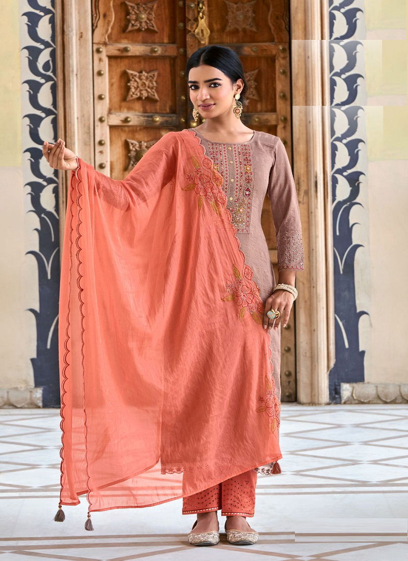Miley By Rangoon Embroidery Designer Readymade Suits